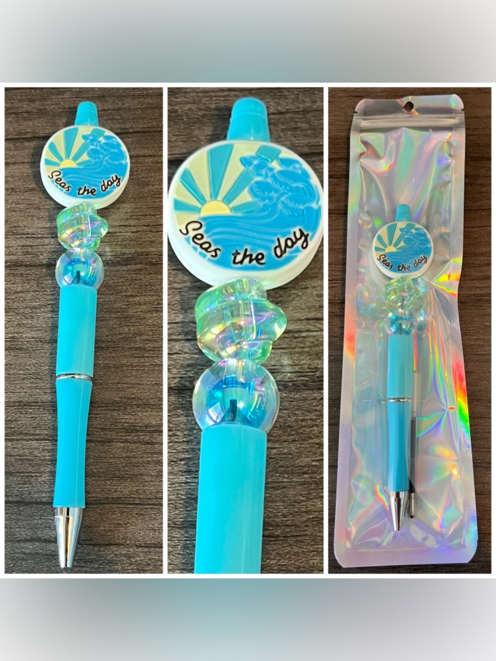 Seas the day beaded focal pen
